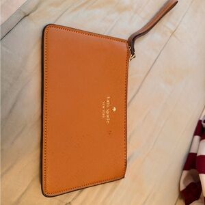Kate Spade Tan Clutch